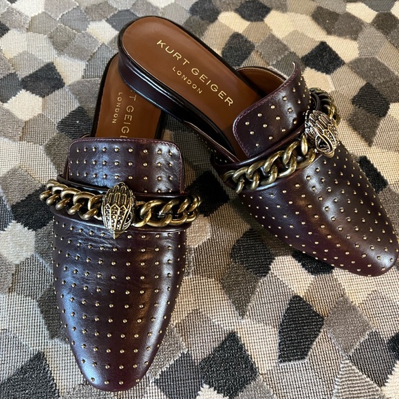 Kurt Geiger chocolate brown flats. Brand new!! - Picture 2 of 8